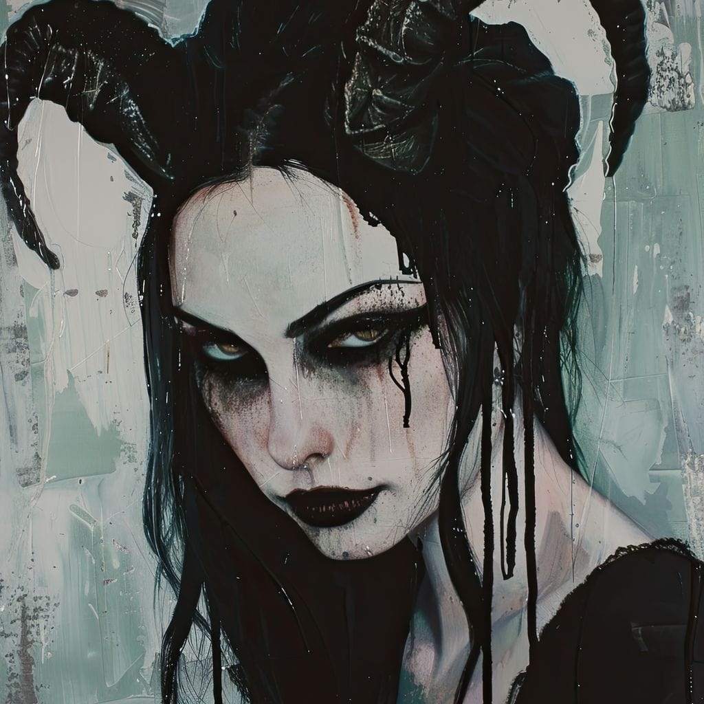 Tablou Canvas Premium, LuxCanva® G1109, Inger Cazut, Umbre, Intunecat, Obscur, Vraja, Maleficient, Gotic, Rebela, Mister, Regina, Living, Dormitor