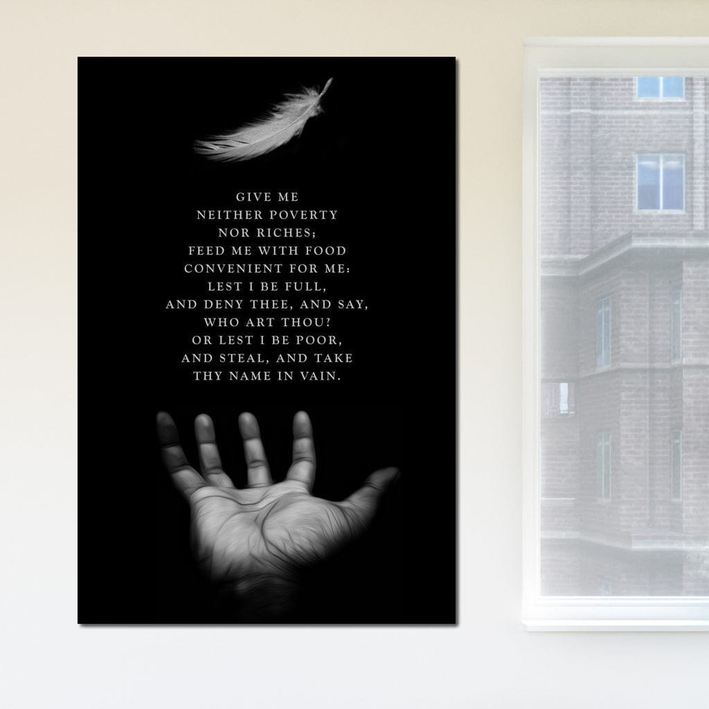 Tablou Canvas Premium LuxCanva® F1011, Echilibrul Vietii , Spiritual, Smerenie, Profunzime, Credinta, Rugaciune, Living, Birou, Culori vibrante