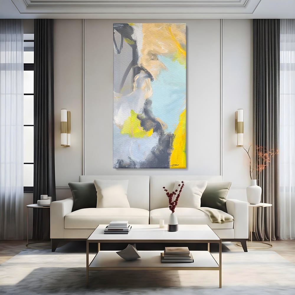 Tablou Canvas Premium LuxCanva® C1241 Calatorie In Spatiu , Relaxare, Living Room, Culori Vibrante