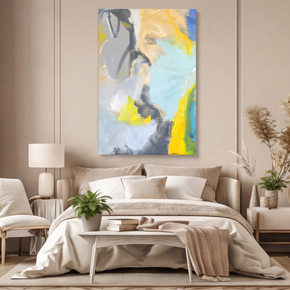 Tablou Canvas Premium LuxCanva® C1241 Calatorie In Spatiu , Relaxare, Living Room, Culori Vibrante