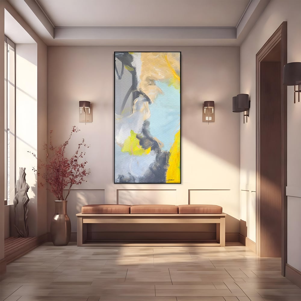 Tablou Canvas Premium LuxCanva® C1241 Calatorie In Spatiu , Relaxare, Living Room, Culori Vibrante