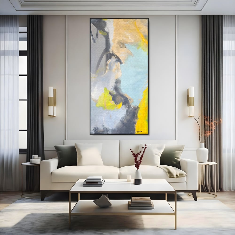 Tablou Canvas Premium LuxCanva® C1241 Calatorie In Spatiu , Relaxare, Living Room, Culori Vibrante
