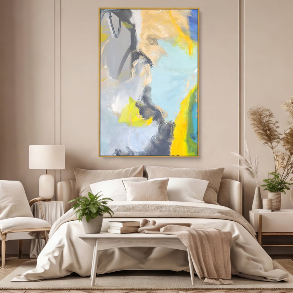 Tablou Canvas Premium LuxCanva® C1241 Calatorie In Spatiu , Relaxare, Living Room, Culori Vibrante