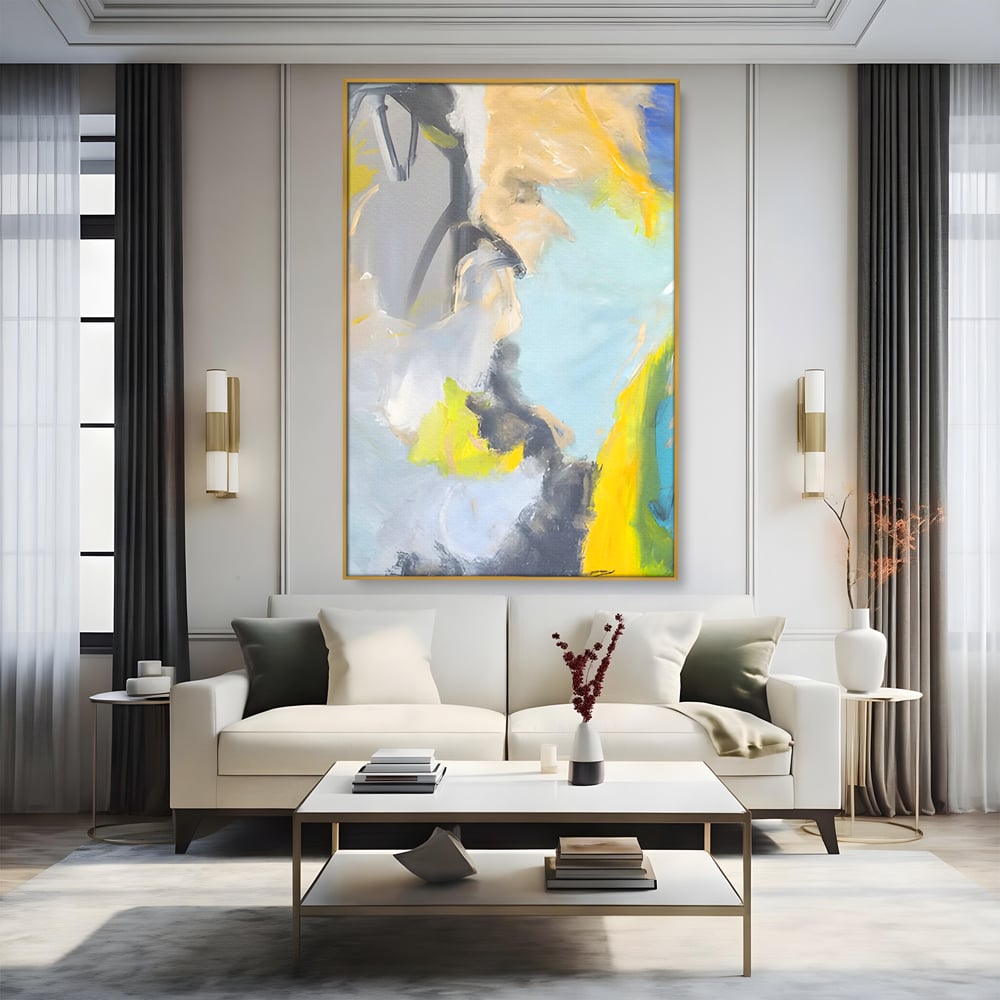 Tablou Canvas Premium LuxCanva® C1241 Calatorie In Spatiu , Relaxare, Living Room, Culori Vibrante