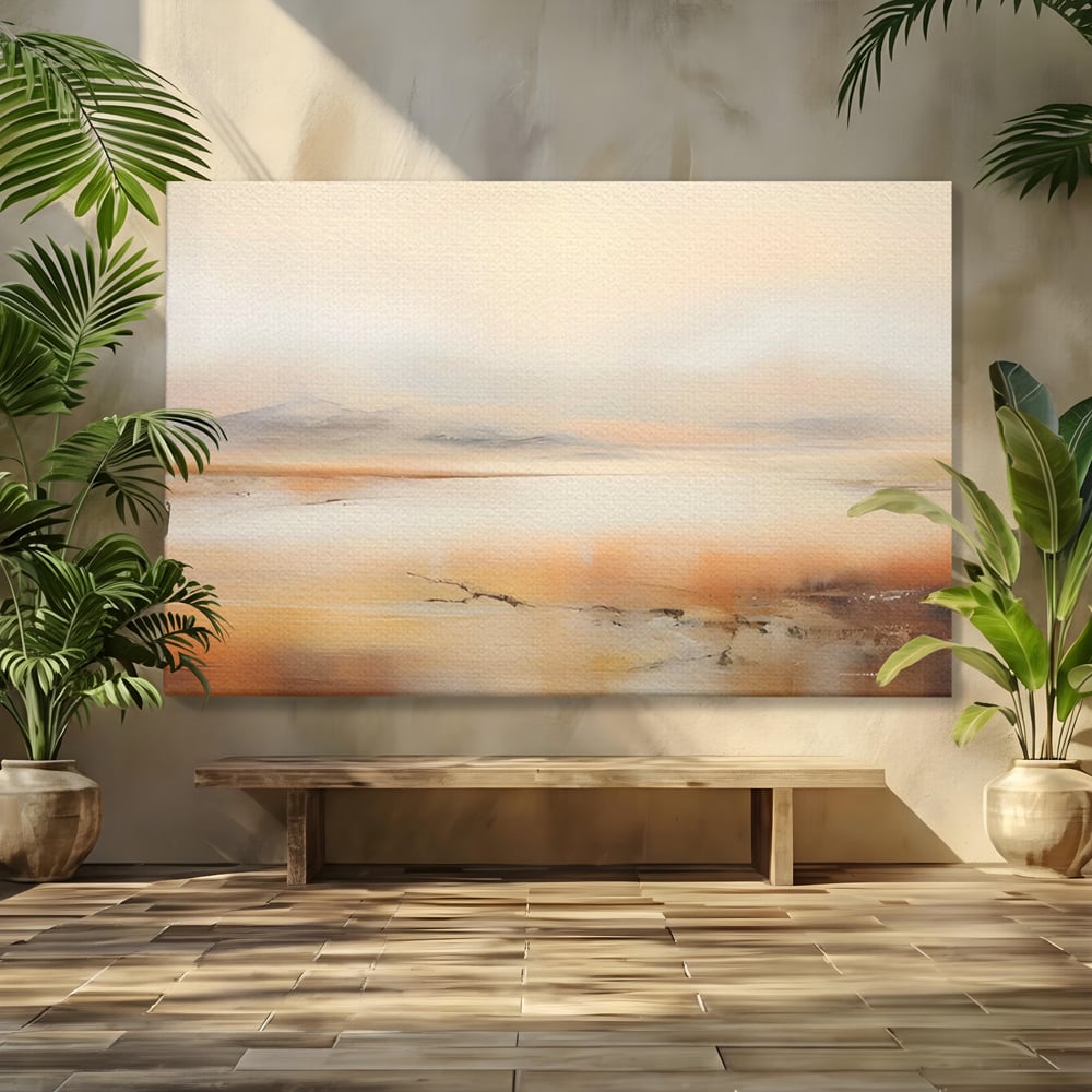 Tablou Canvas Premium LuxCanva® C1242 Walking To The Mountain , Relaxare, Living Room, Culori Vibrante