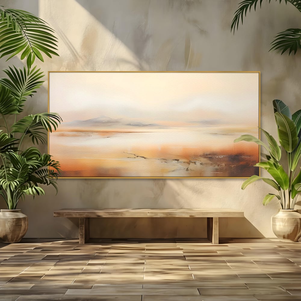 Tablou Canvas Premium LuxCanva® C1242 Walking To The Mountain , Relaxare, Living Room, Culori Vibrante