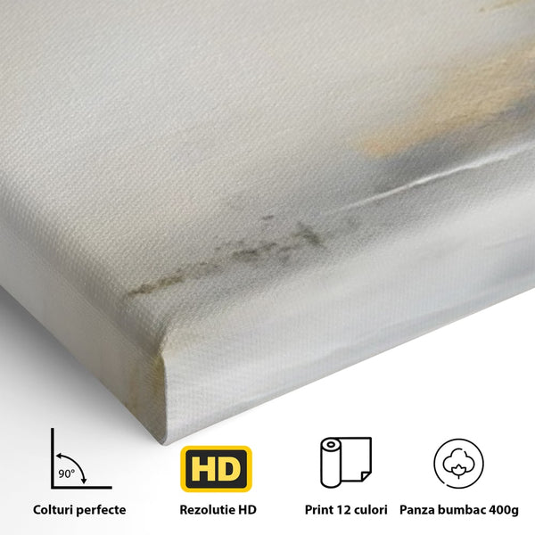 Tablou Canvas Premium LuxCanva® C1245 Ceata Deasupra Lacului , Relaxare, Living Room, Culori Vibrante