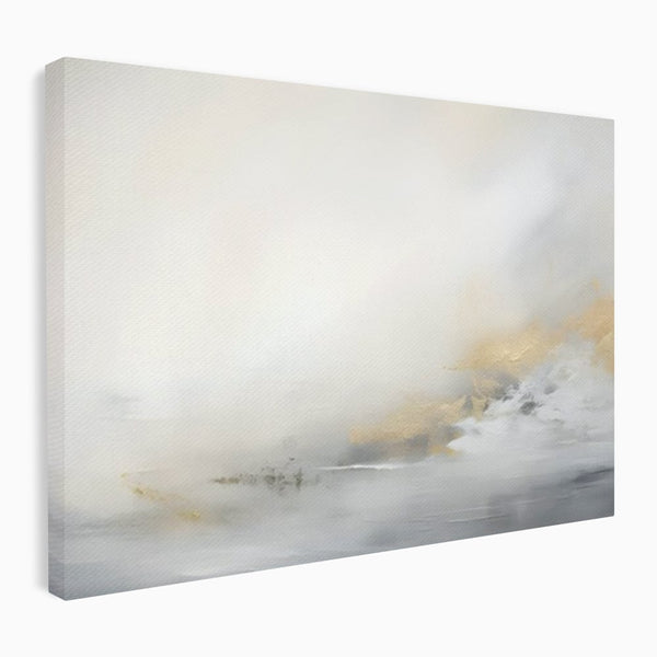 Tablou Canvas Premium LuxCanva® C1245 Ceata Deasupra Lacului , Relaxare, Living Room, Culori Vibrante