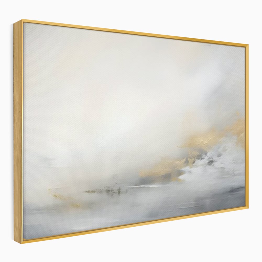 Tablou Canvas Premium LuxCanva® C1245 Ceata Deasupra Lacului , Relaxare, Living Room, Culori Vibrante