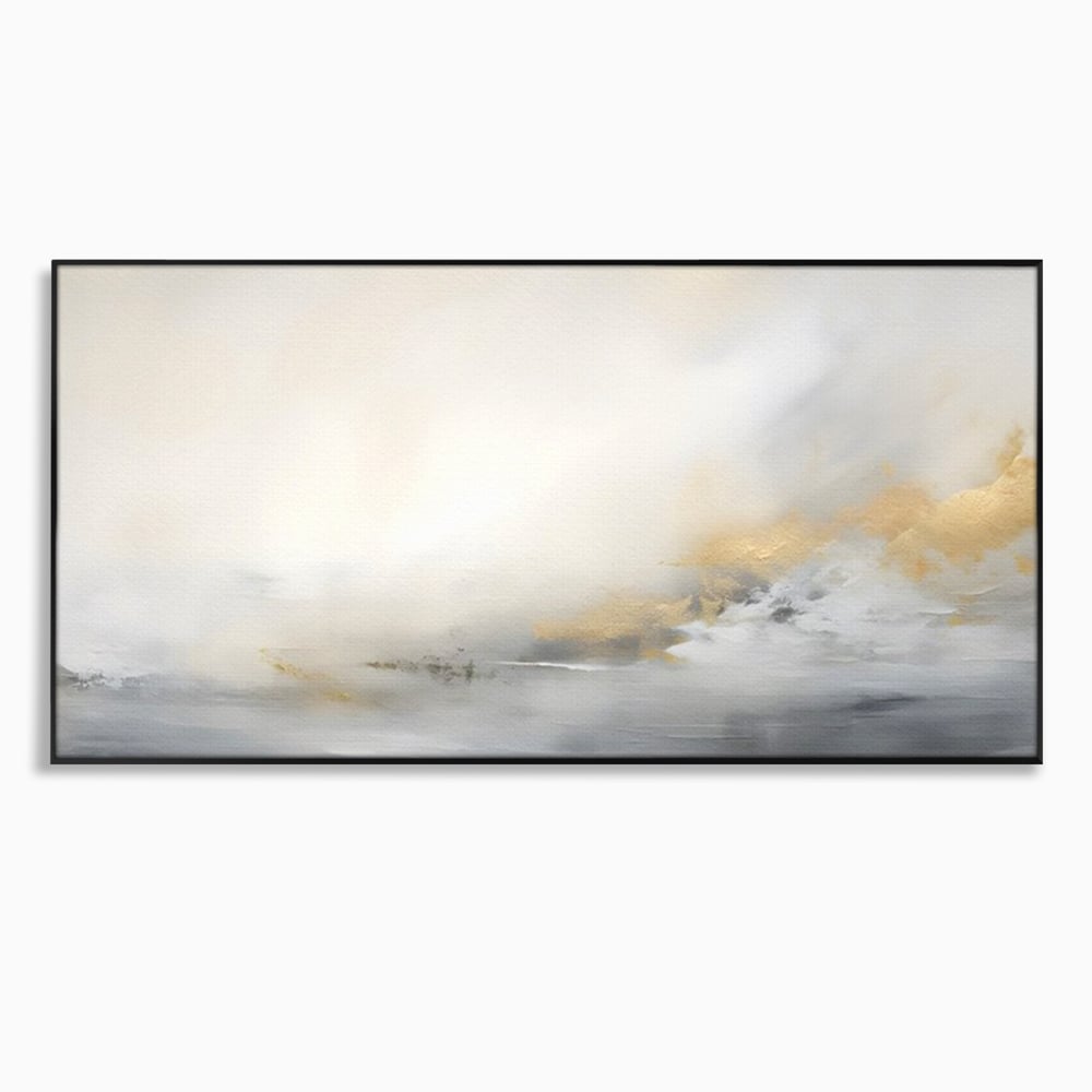 Tablou Canvas Premium LuxCanva® C1245 Ceata Deasupra Lacului , Relaxare, Living Room, Culori Vibrante