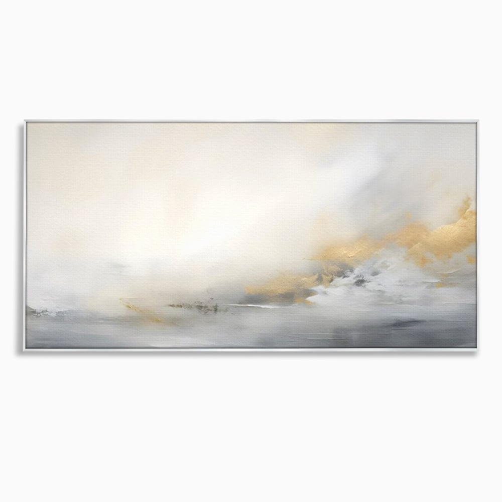 Tablou Canvas Premium LuxCanva® C1245 Ceata Deasupra Lacului , Relaxare, Living Room, Culori Vibrante