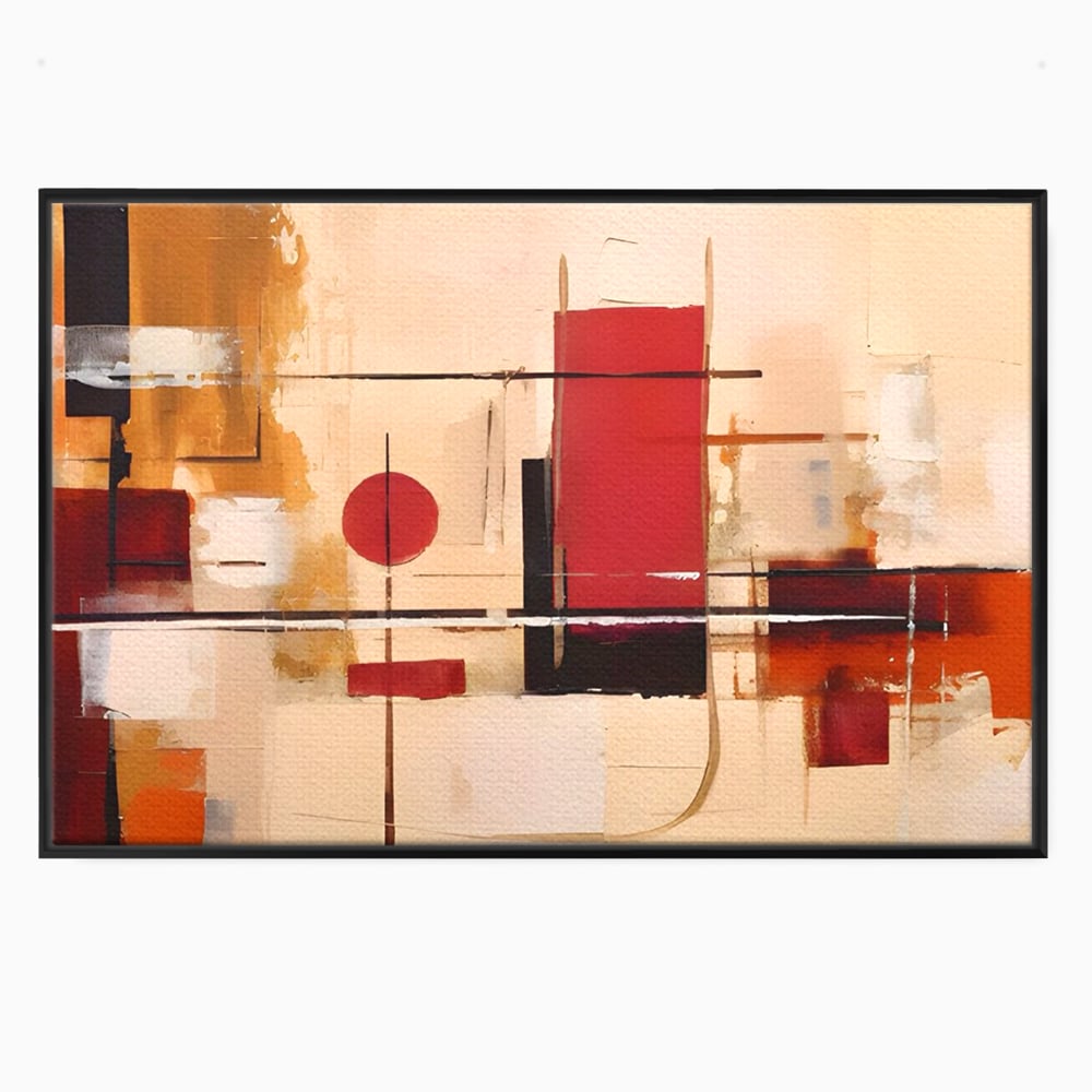 Tablou Canvas Premium LuxCanva® C1247 Pictura Iluzie Abstracta , Relaxare, Living Room, Culori Vibrante