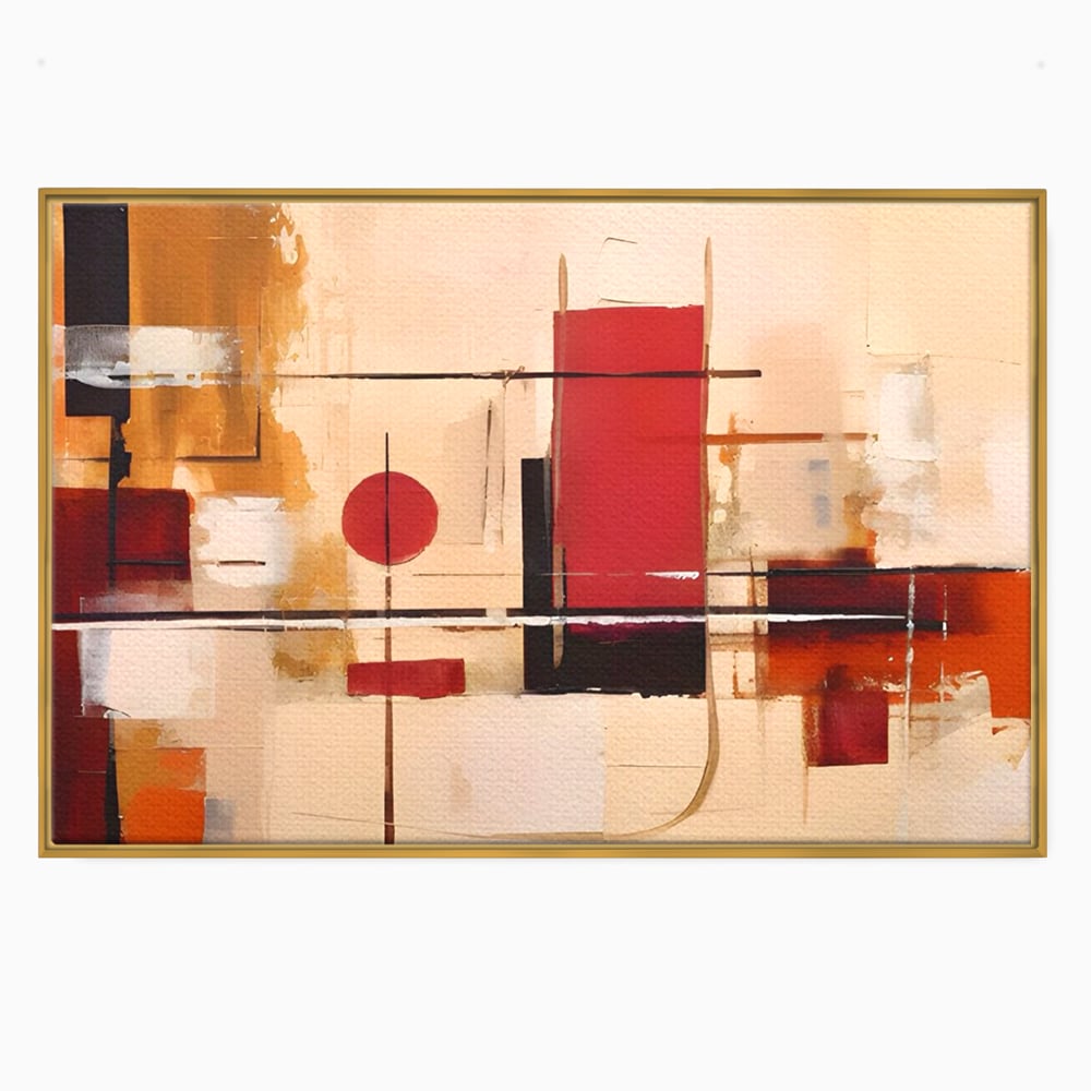 Tablou Canvas Premium LuxCanva® C1247 Pictura Iluzie Abstracta , Relaxare, Living Room, Culori Vibrante