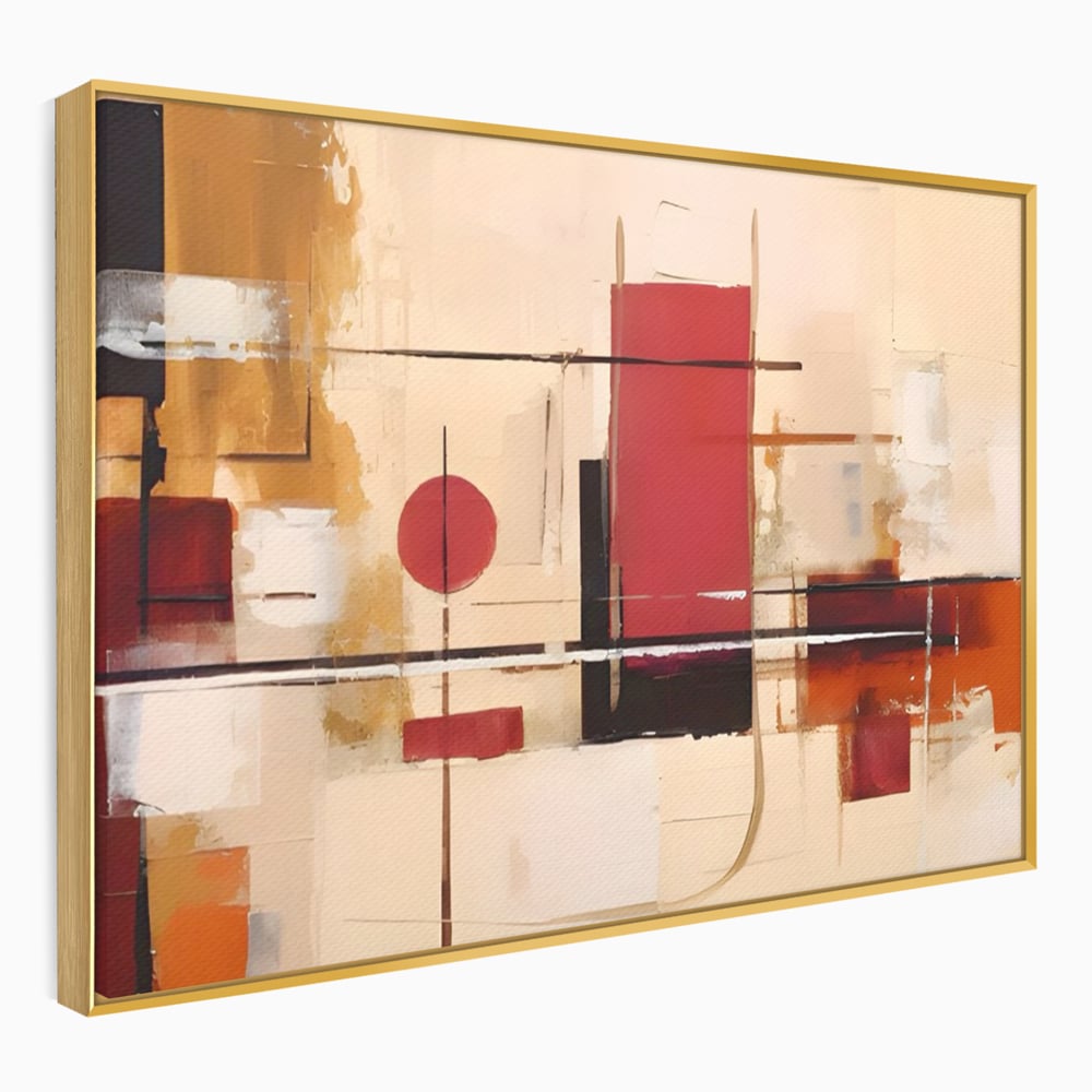 Tablou Canvas Premium LuxCanva® C1247 Pictura Iluzie Abstracta , Relaxare, Living Room, Culori Vibrante