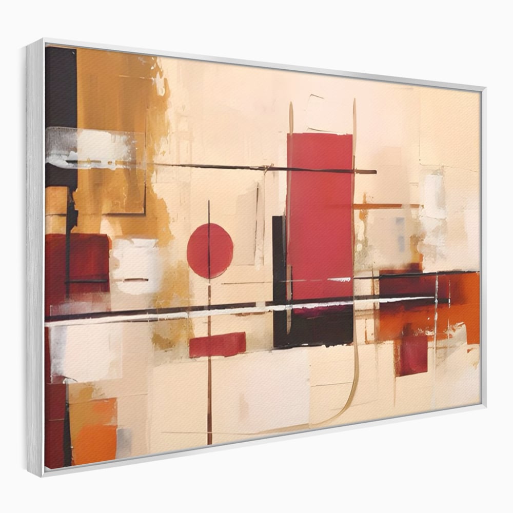Tablou Canvas Premium LuxCanva® C1247 Pictura Iluzie Abstracta , Relaxare, Living Room, Culori Vibrante