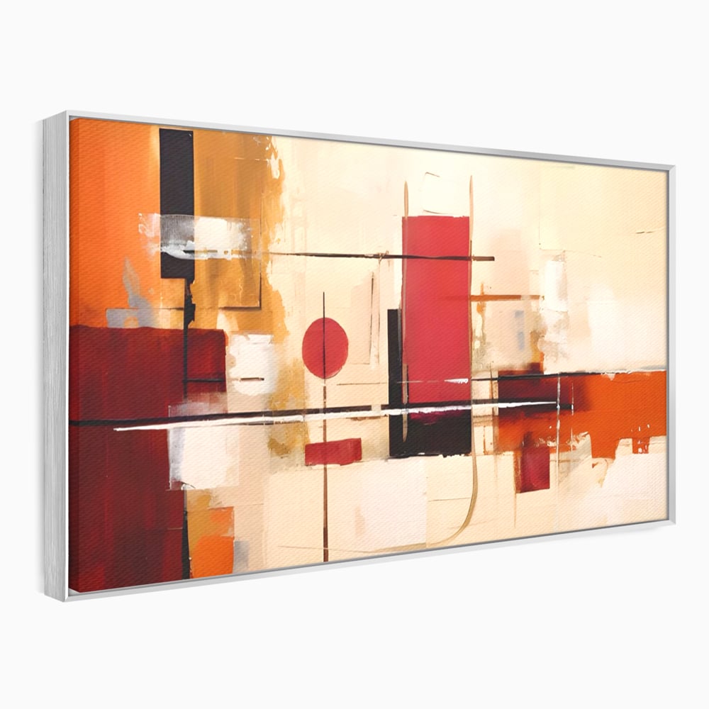Tablou Canvas Premium LuxCanva® C1247 Pictura Iluzie Abstracta , Relaxare, Living Room, Culori Vibrante