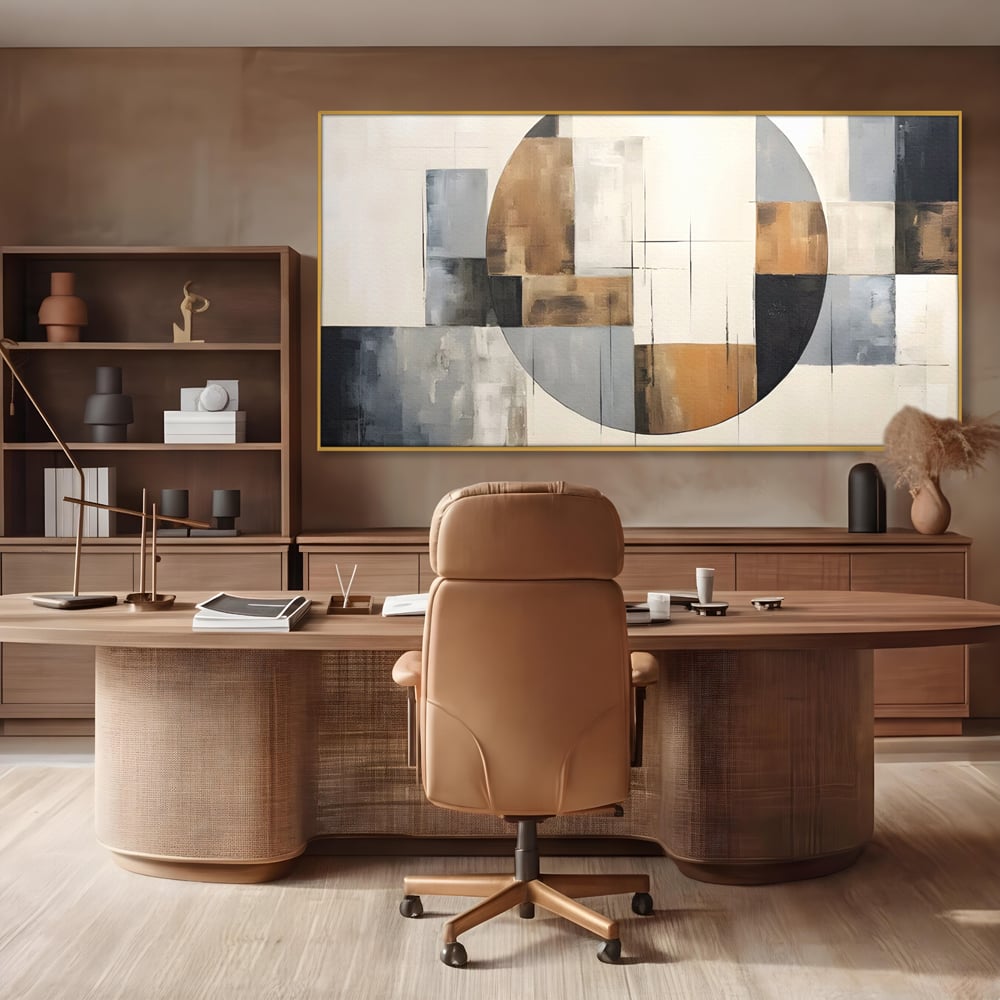 Tablou Canvas Premium LuxCanva® C1249, Black Abstract Lines , Relaxare, Living Room, Culori Vibrante