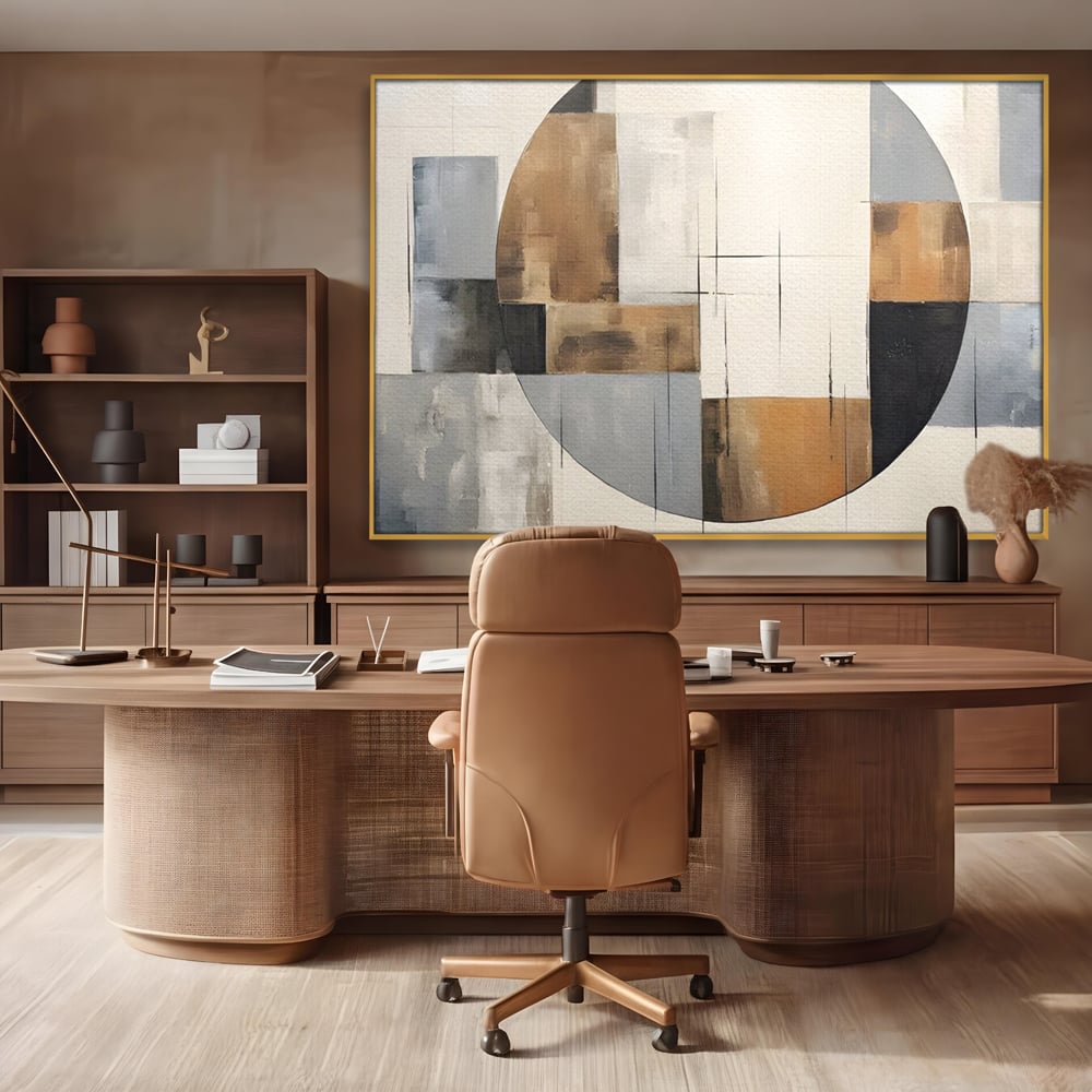 Tablou Canvas Premium LuxCanva® C1249, Black Abstract Lines , Relaxare, Living Room, Culori Vibrante