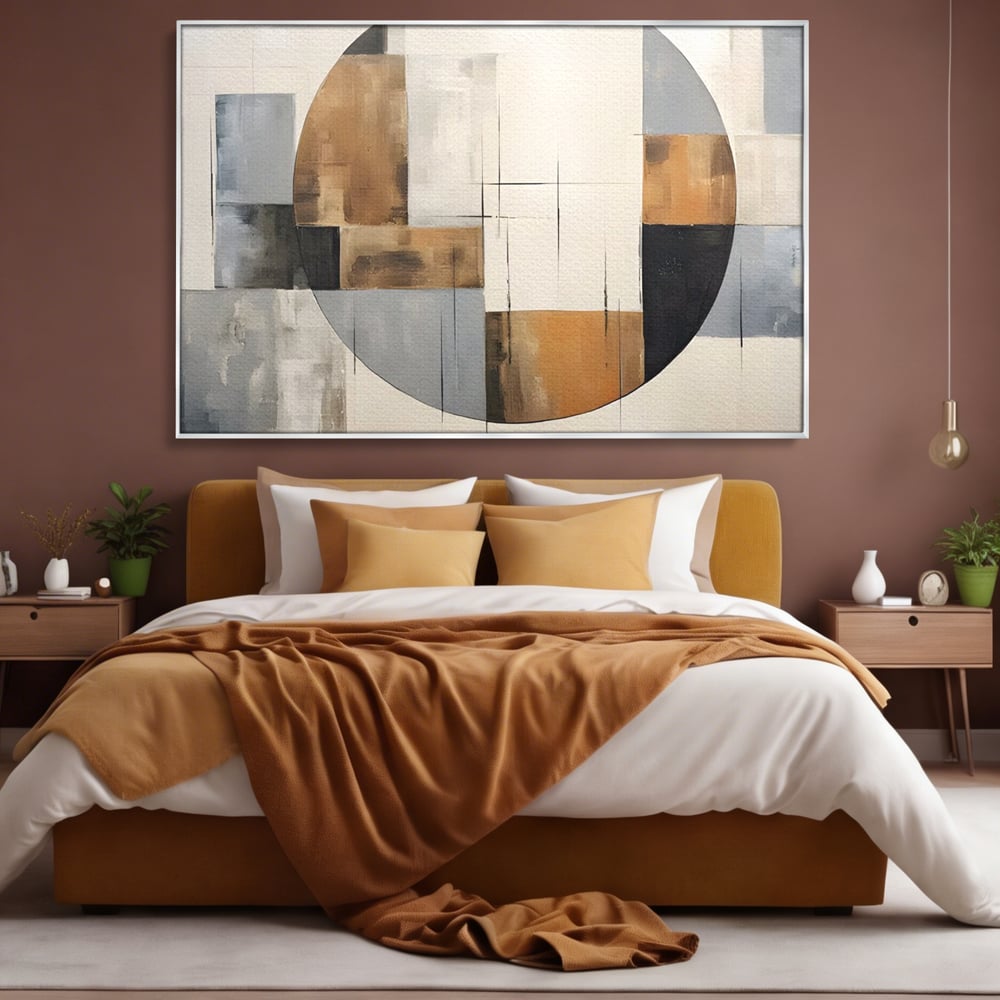 Tablou Canvas Premium LuxCanva® C1249, Black Abstract Lines , Relaxare, Living Room, Culori Vibrante