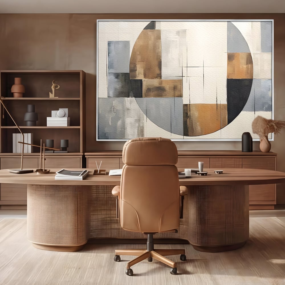 Tablou Canvas Premium LuxCanva® C1249, Black Abstract Lines , Relaxare, Living Room, Culori Vibrante