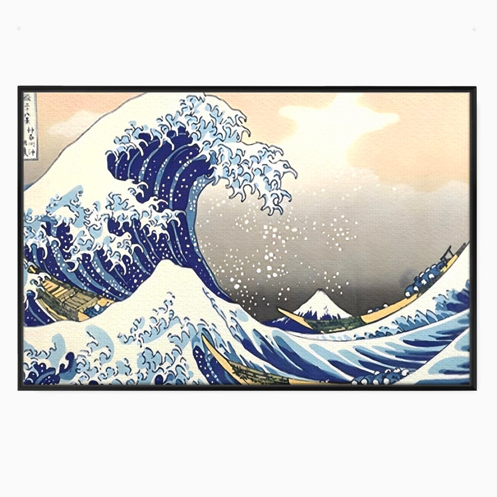 Leinwand Wandbilder Premium, LuxCanva® C1252, Surfen Wellen, Entspannen, Wohnzimmer, Kinderzimmer Lebendige Farben