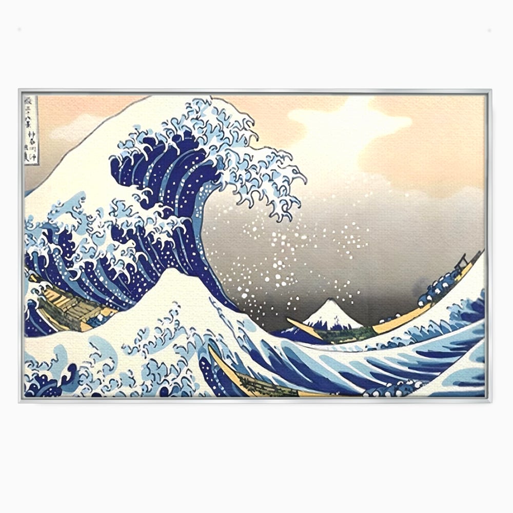 Leinwand Wandbilder Premium, LuxCanva® C1252, Surfen Wellen, Entspannen, Wohnzimmer, Kinderzimmer Lebendige Farben