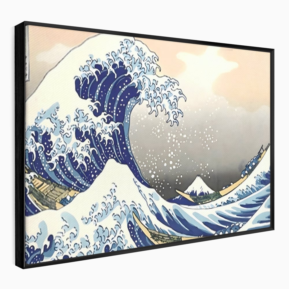 Leinwand Wandbilder Premium, LuxCanva® C1252, Surfen Wellen, Entspannen, Wohnzimmer, Kinderzimmer Lebendige Farben
