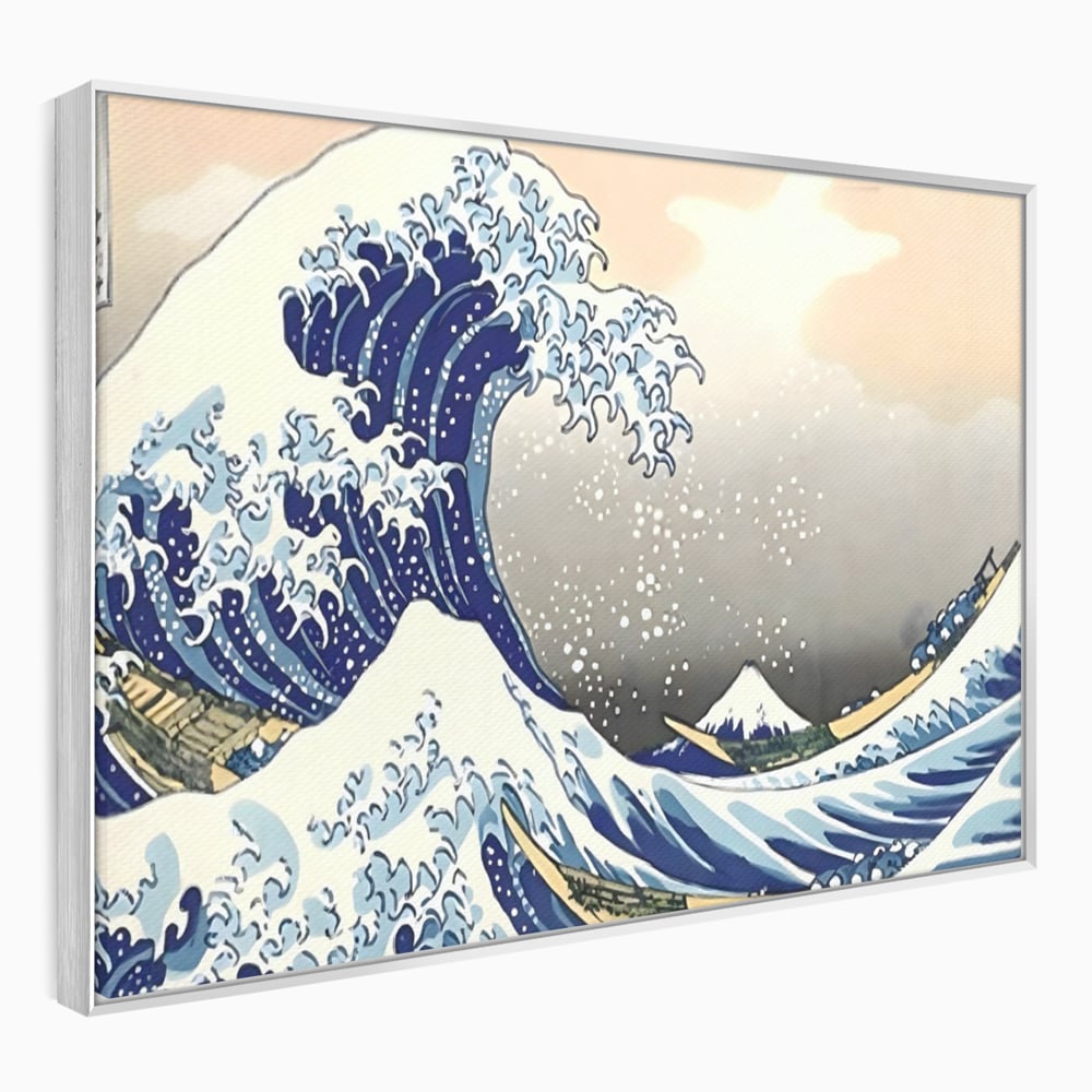 Leinwand Wandbilder Premium, LuxCanva® C1252, Surfen Wellen, Entspannen, Wohnzimmer, Kinderzimmer Lebendige Farben