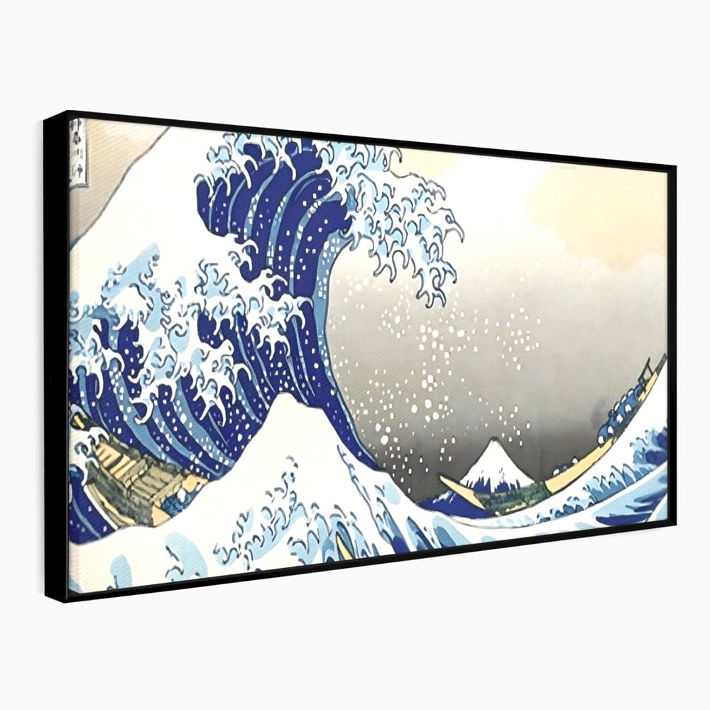 Leinwand Wandbilder Premium, LuxCanva® C1252, Surfen Wellen, Entspannen, Wohnzimmer, Kinderzimmer Lebendige Farben