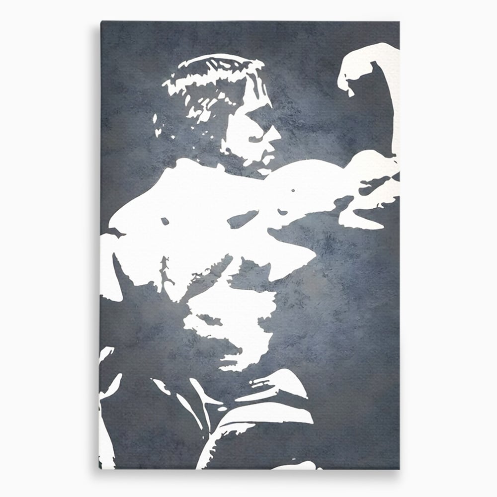 Leinwand Premium Canvas Wall Art, LuxCanva® C1255, Arnold The Olympian, Entspannend, Spielzimmer, Kräftige Farben