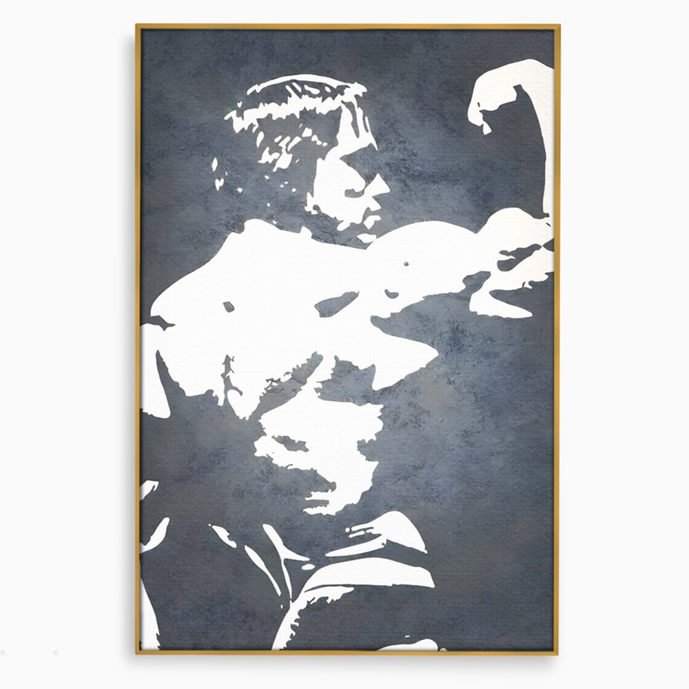 Leinwand Premium Canvas Wall Art, LuxCanva® C1255, Arnold The Olympian, Entspannend, Spielzimmer, Kräftige Farben