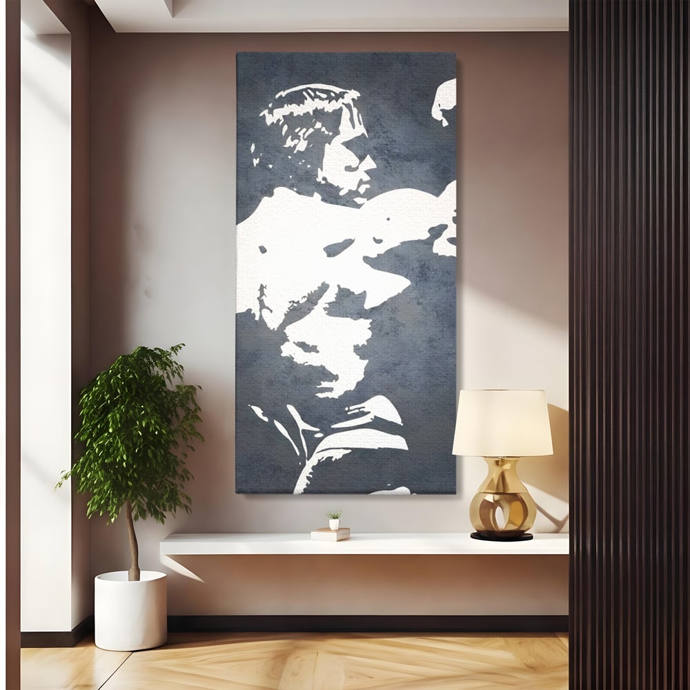 Leinwand Premium Canvas Wall Art, LuxCanva® C1255, Arnold The Olympian, Entspannend, Spielzimmer, Kräftige Farben