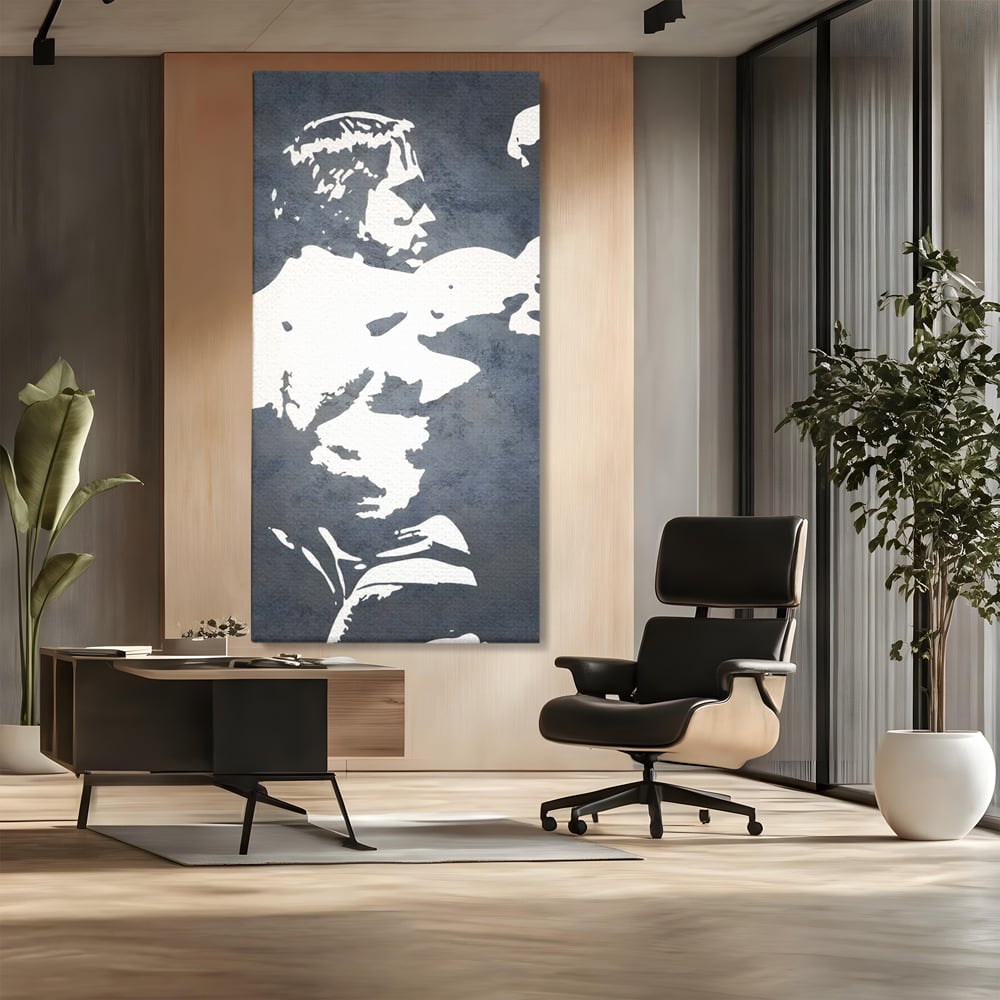 Leinwand Premium Canvas Wall Art, LuxCanva® C1255, Arnold The Olympian, Entspannend, Spielzimmer, Kräftige Farben