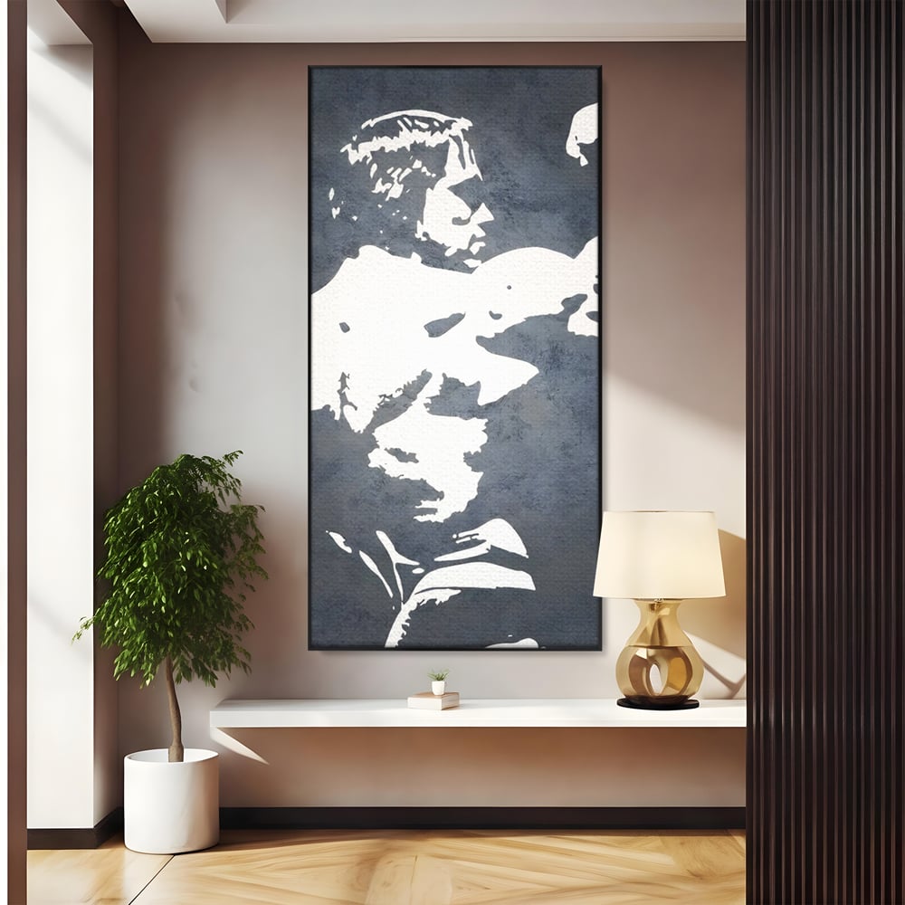 Leinwand Premium Canvas Wall Art, LuxCanva® C1255, Arnold The Olympian, Entspannend, Spielzimmer, Kräftige Farben