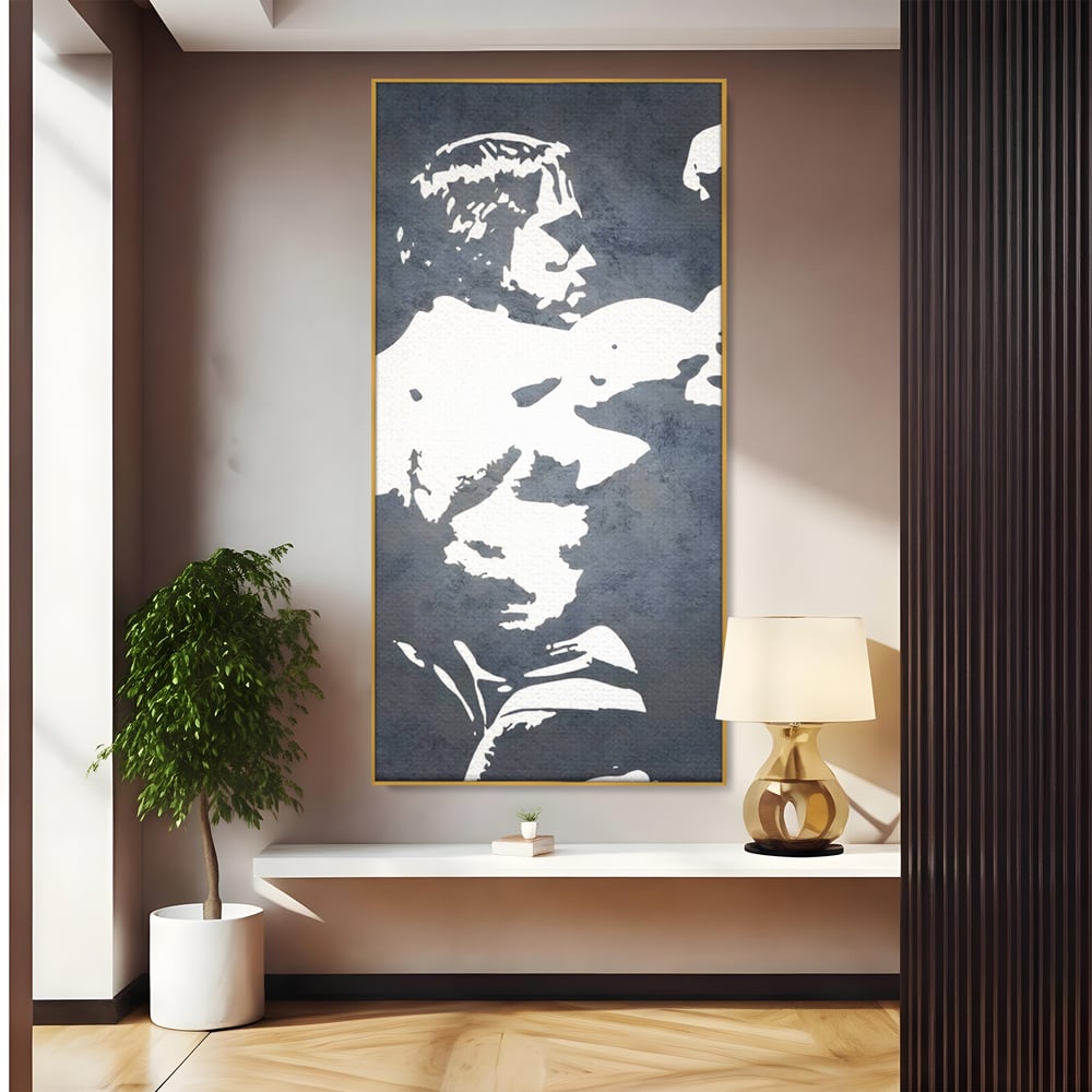 Leinwand Premium Canvas Wall Art, LuxCanva® C1255, Arnold The Olympian, Entspannend, Spielzimmer, Kräftige Farben