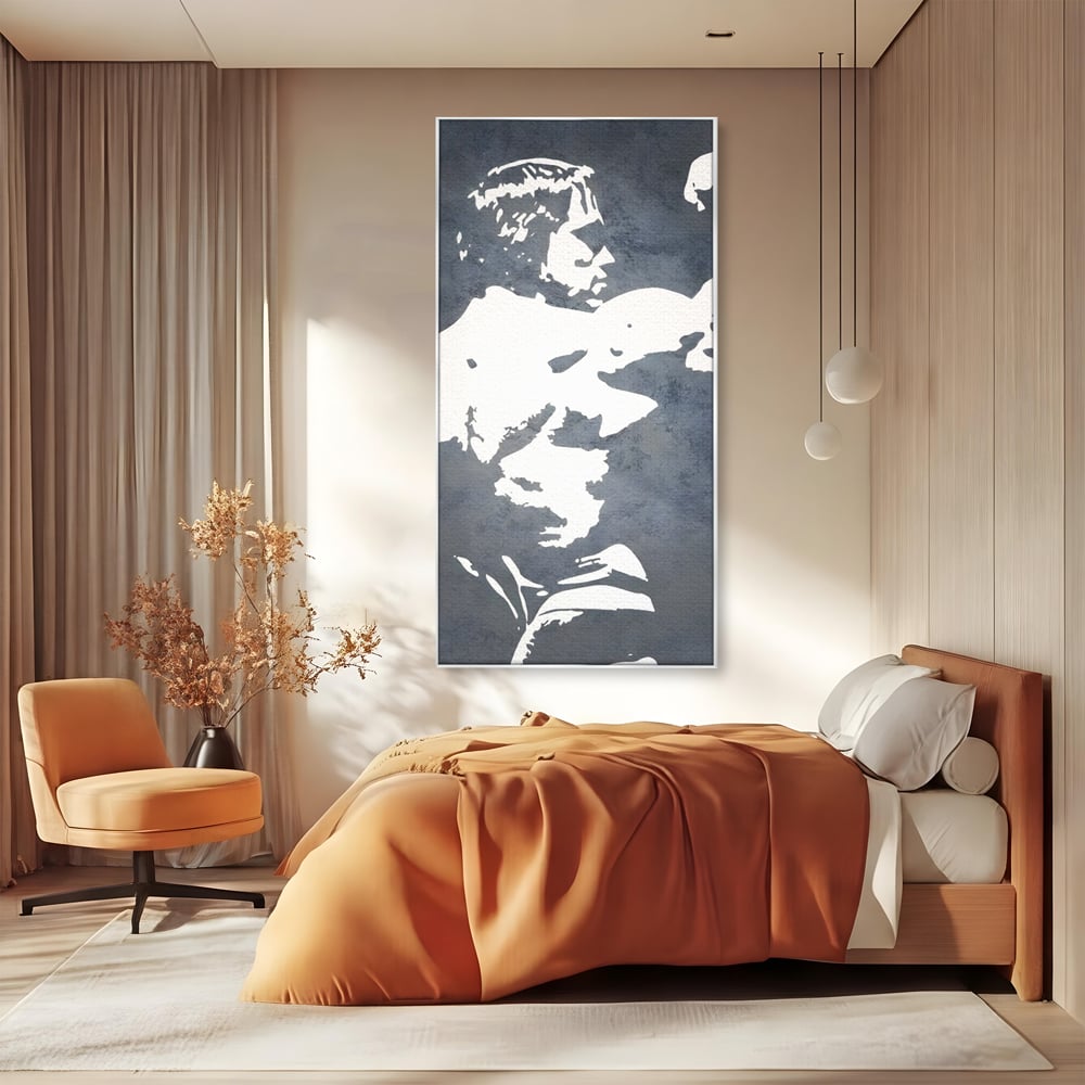 Leinwand Premium Canvas Wall Art, LuxCanva® C1255, Arnold The Olympian, Entspannend, Spielzimmer, Kräftige Farben