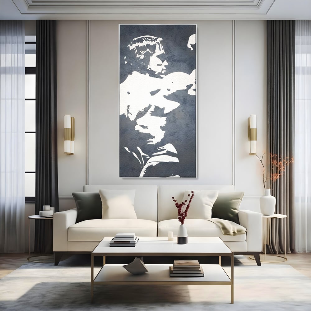 Leinwand Premium Canvas Wall Art, LuxCanva® C1255, Arnold The Olympian, Entspannend, Spielzimmer, Kräftige Farben