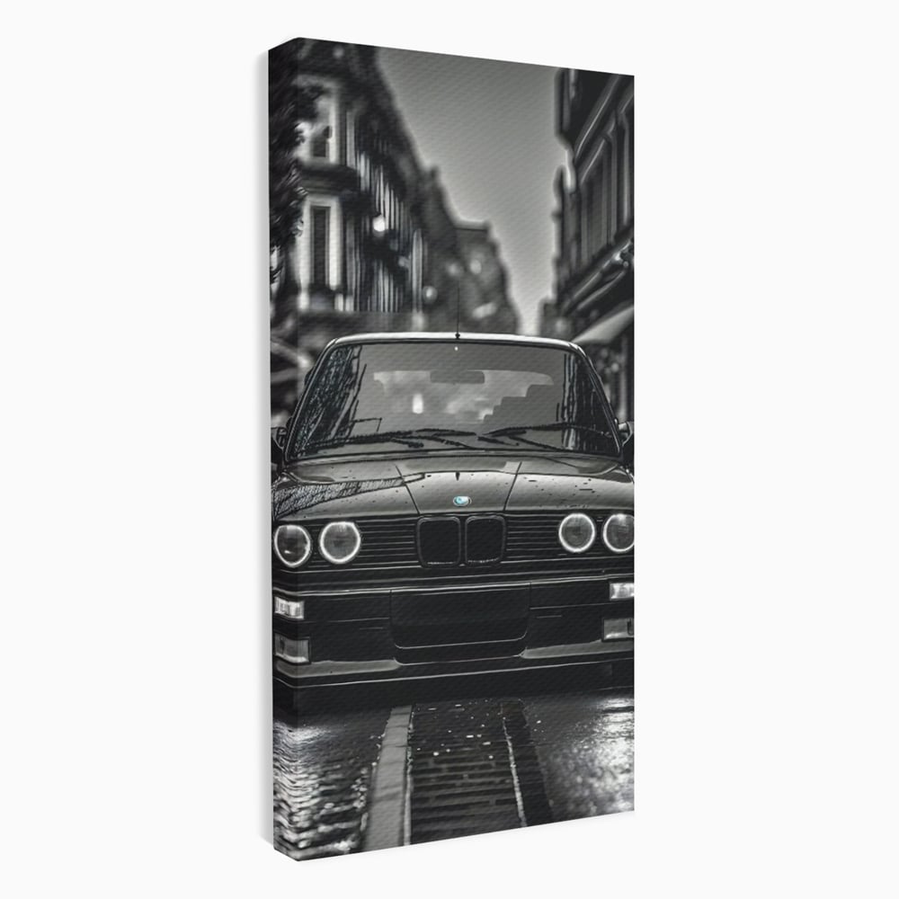 Tablou Canvas Premium, LuxCanva® C1256, Fancy BMW Car, Relaxare, Game Room, Culori Vibrante