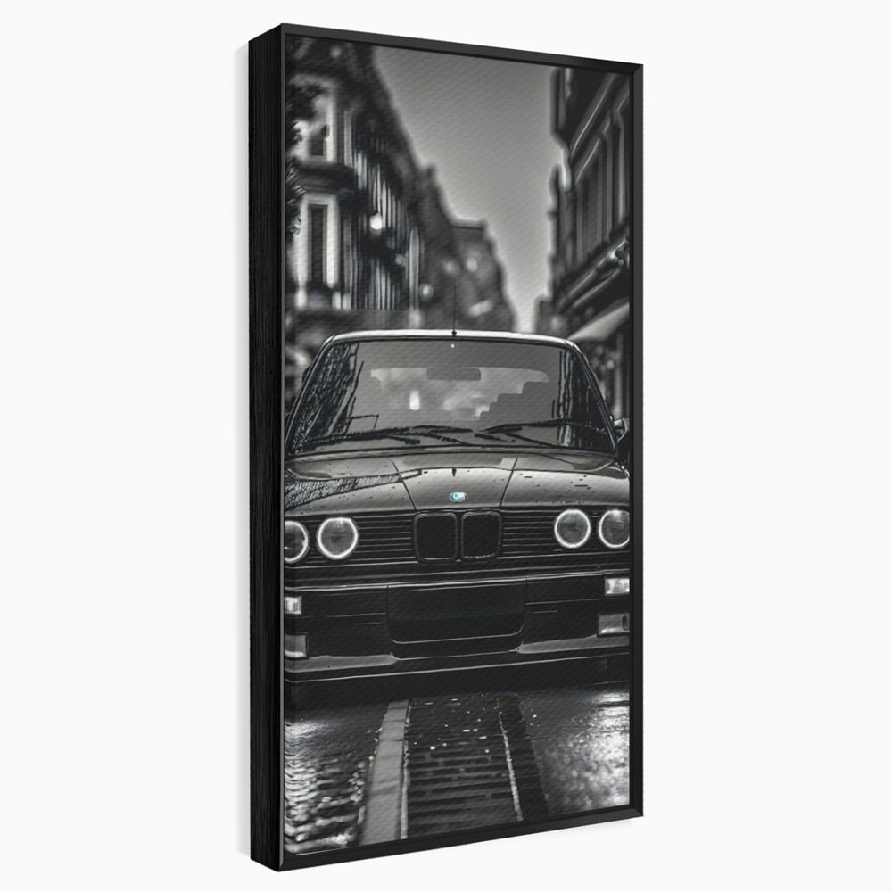 Tablou Canvas Premium, LuxCanva® C1256, Fancy BMW Car, Relaxare, Game Room, Culori Vibrante