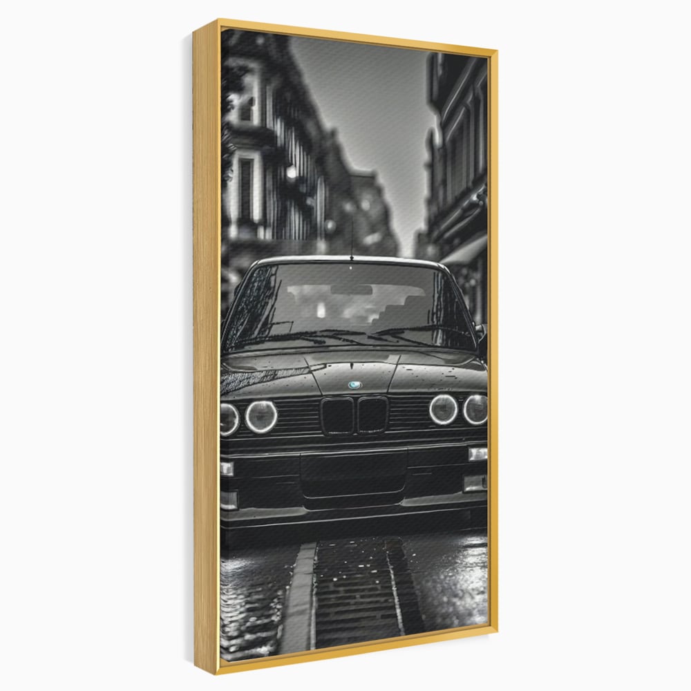 Tablou Canvas Premium, LuxCanva® C1256, Fancy BMW Car, Relaxare, Game Room, Culori Vibrante