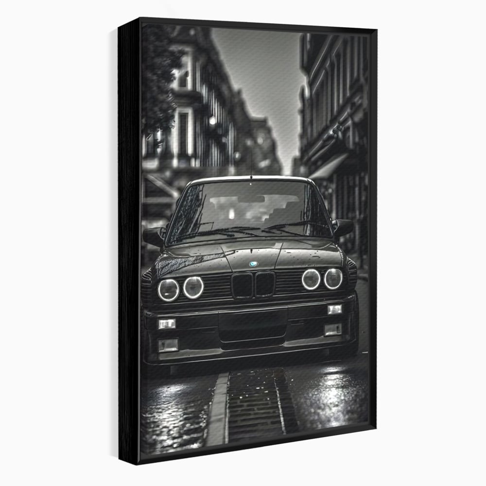 Tablou Canvas Premium, LuxCanva® C1256, Fancy BMW Car, Relaxare, Game Room, Culori Vibrante