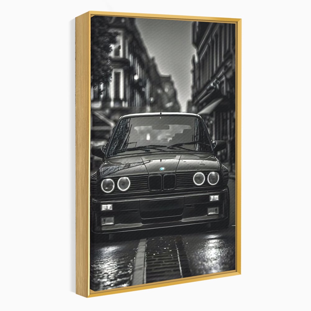 Tablou Canvas Premium, LuxCanva® C1256, Fancy BMW Car, Relaxare, Game Room, Culori Vibrante