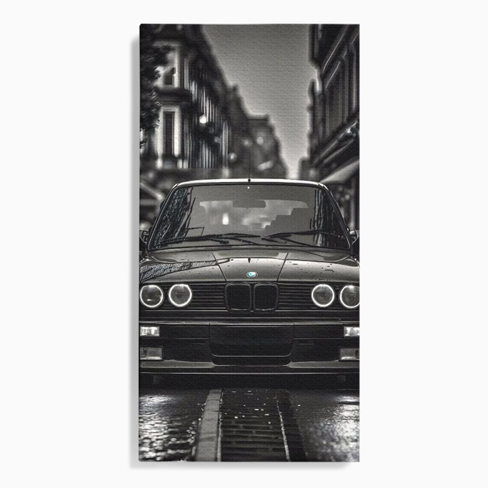 Tablou Canvas Premium, LuxCanva® C1256, Fancy BMW Car, Relaxare, Game Room, Culori Vibrante