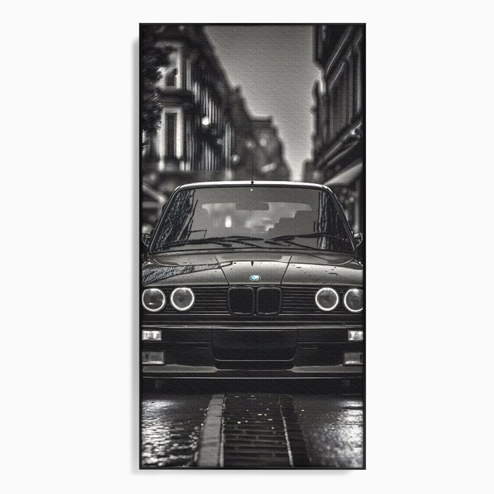 Tablou Canvas Premium, LuxCanva® C1256, Fancy BMW Car, Relaxare, Game Room, Culori Vibrante