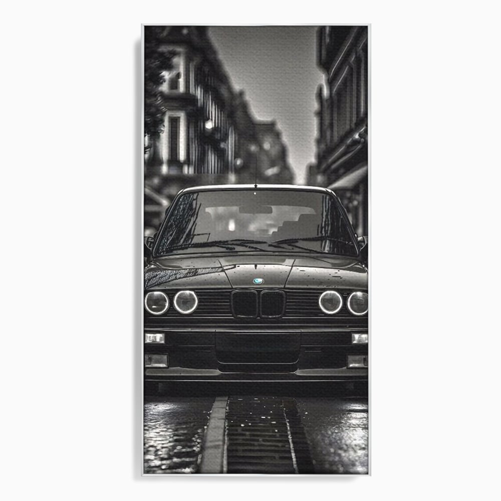 Tablou Canvas Premium, LuxCanva® C1256, Fancy BMW Car, Relaxare, Game Room, Culori Vibrante