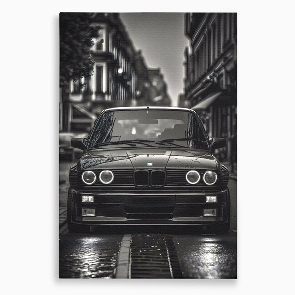 Tablou Canvas Premium, LuxCanva® C1256, Fancy BMW Car, Relaxare, Game Room, Culori Vibrante