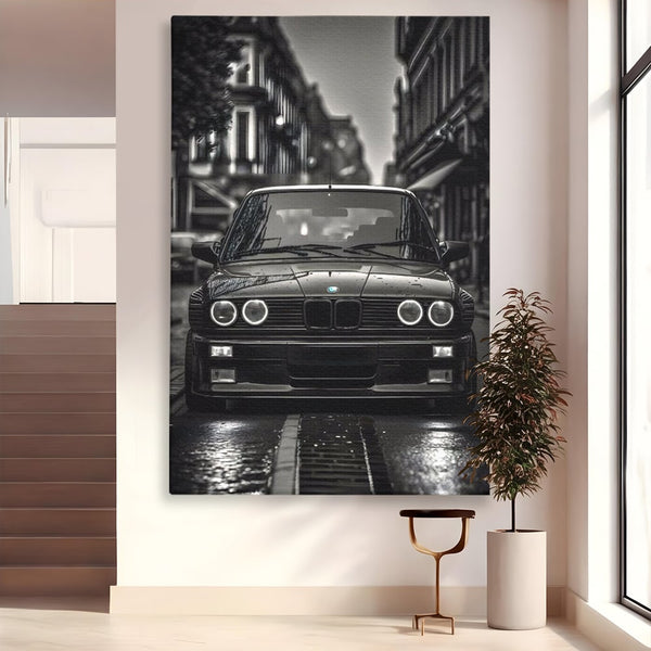 Tablou Canvas Premium, LuxCanva® C1256, Fancy BMW Car, Relaxare, Game Room, Culori Vibrante