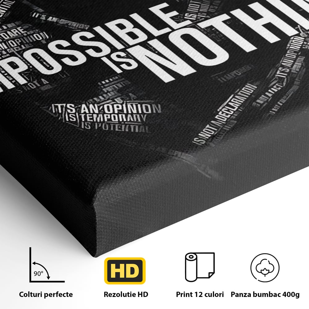 Tablou Canvas Premium, LuxCanva® C1257, Inspirational Ali , Relaxare, Game Room, Culori Vibrante