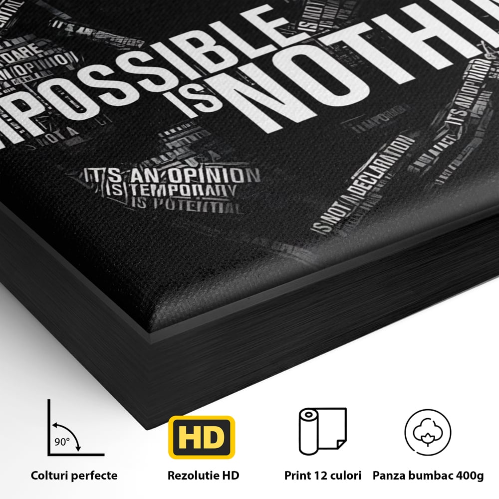 Tablou Canvas Premium, LuxCanva® C1257, Inspirational Ali , Relaxare, Game Room, Culori Vibrante