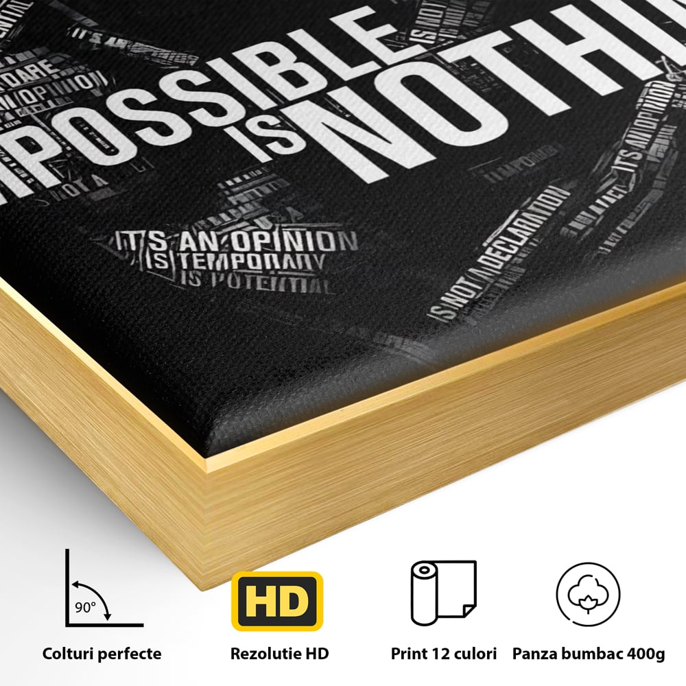 Tablou Canvas Premium, LuxCanva® C1257, Inspirational Ali , Relaxare, Game Room, Culori Vibrante